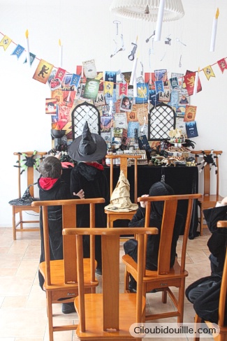 anniversaire Harry Potter maison