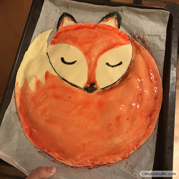 Galette des rois Totoro et galette des rois Renard 10 galette des rois renard
