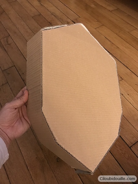Bouclier Hylia comme une piñata 6 bouclier Hylia diy