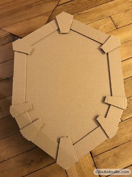 Bouclier Hylia comme une piñata 12 bouclier de zelda diy
