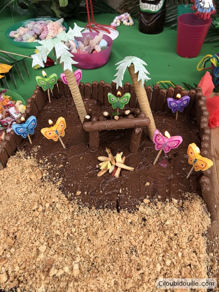 Apprentie Pâtissière : Maëlle, la Sorcière du Gâteau 2 gâteau anniversaire Koh Lanta