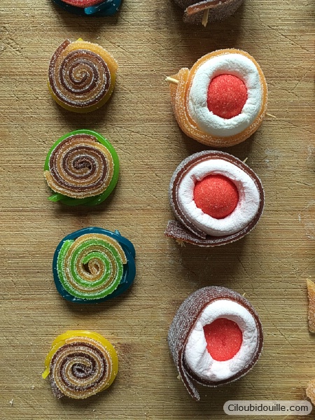 Recette - Sushis uniquement pour les enfants ! Bonbons et guimauves au  rendez-vous ! en vidéo 