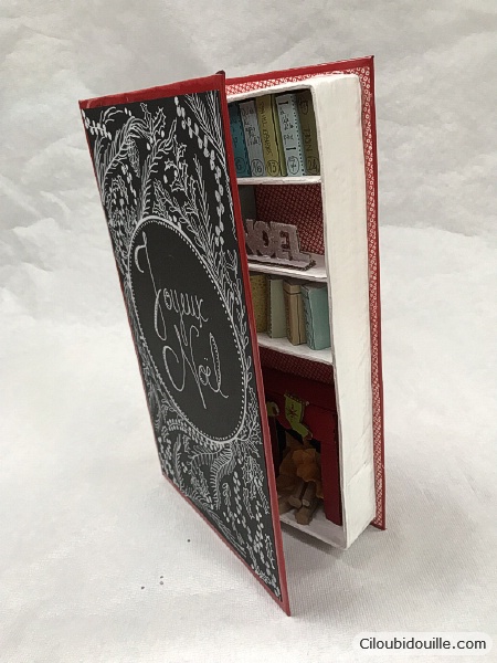 Calendrier de l'avent Livre bibliothèque 33 calendrier de l'avent