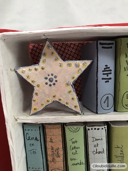 calendrier de l'avent livre bibliothèque