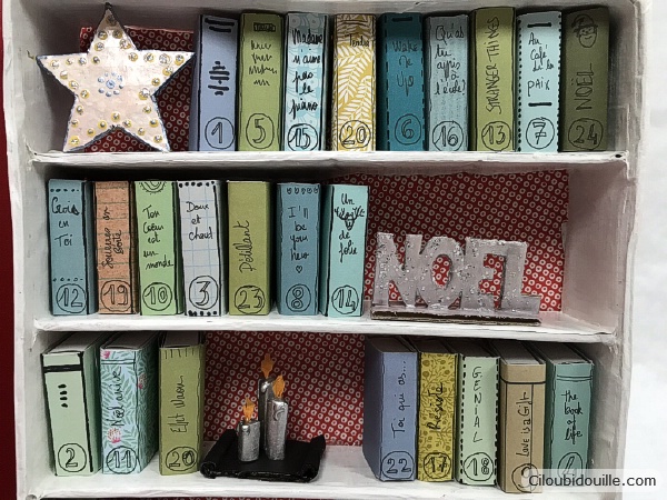Calendrier de l'avent Livre bibliothèque 42 calendrier de l'avent livre bibliothèque