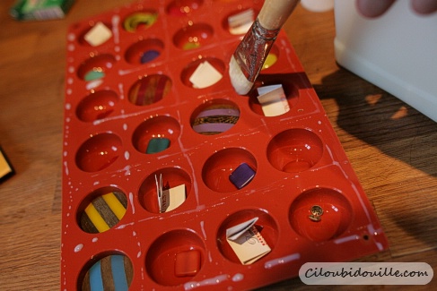 Calendrier de l'avent moule en silicone