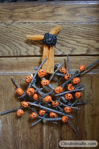 couronne d'halloween