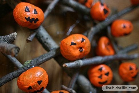 couronne d'halloween