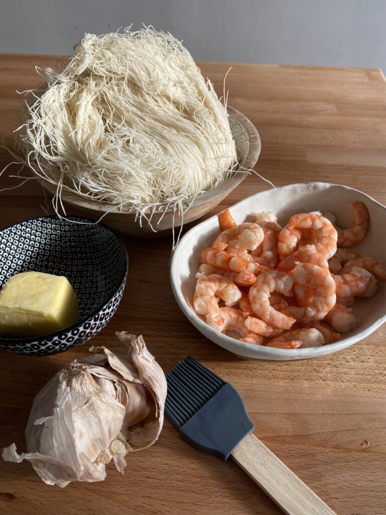 Faites croustiller vos crevettes avec de la pâte à kadaïf ! 1 ingredients recette crevette croustillante kadaif