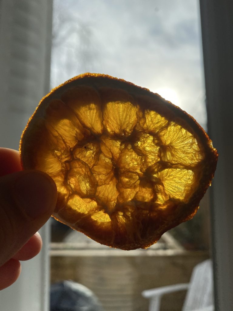 Oranges séchées maison : la recette 8 clémentine séchée au four
