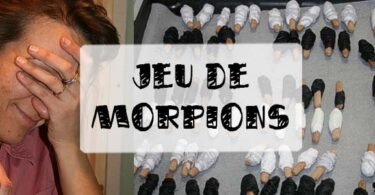 jeu de morpions fait maison à l'école