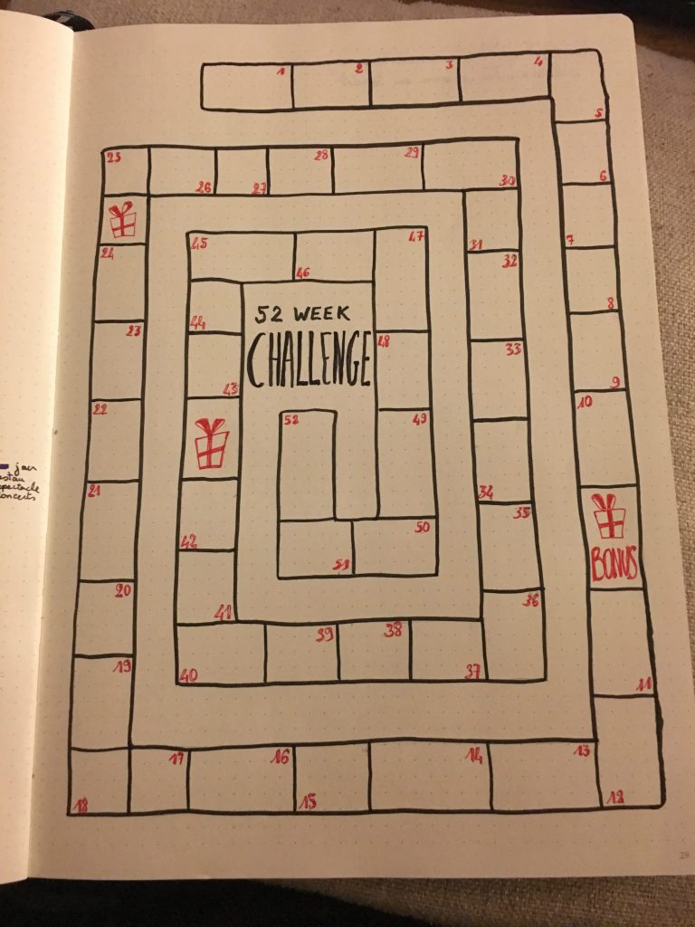 52 week challenge
