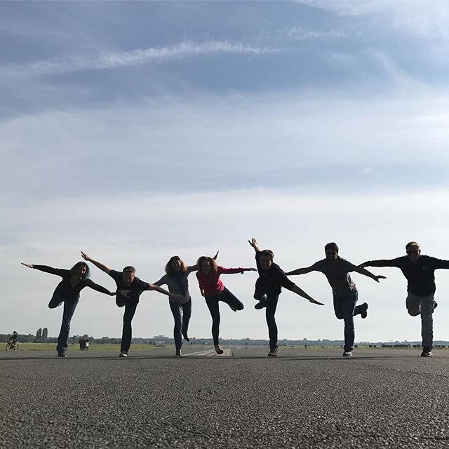 On décolle sur la piste de l'aéroport abandonné de Tempelhof #berlin #ciloubidouilleinberlin #tempelhof