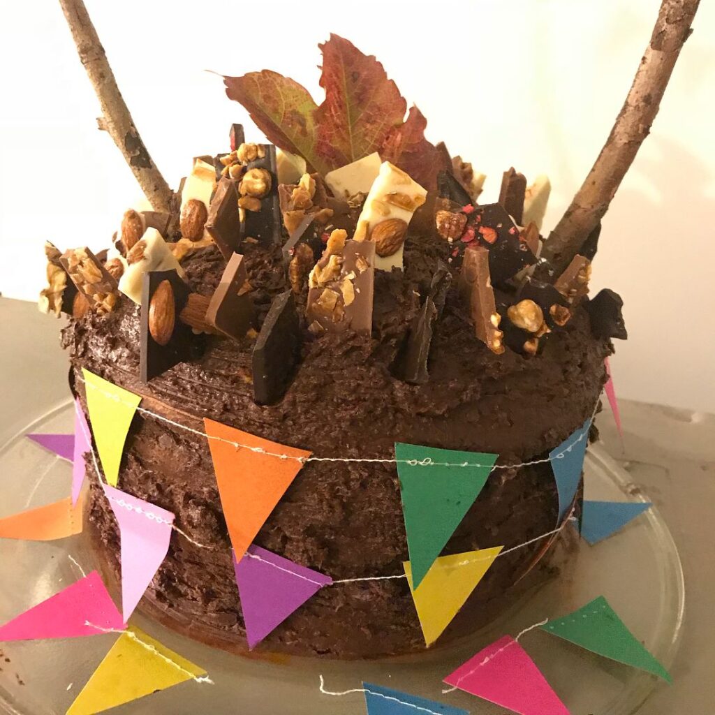 le mariage de ma copine, gâteau au chocolat