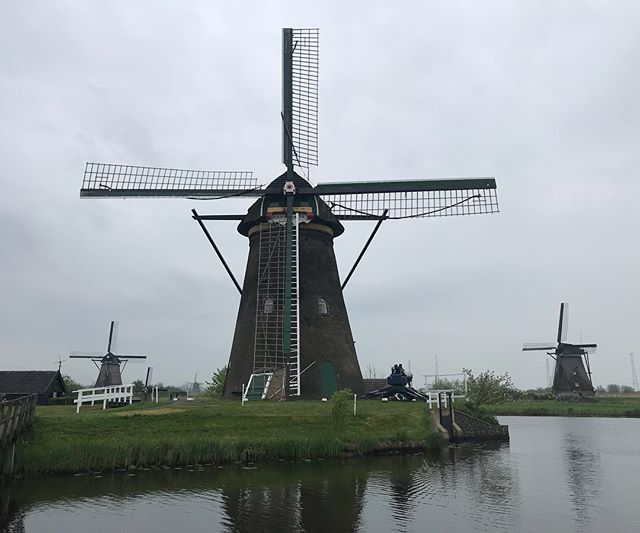 Moulin de Kinderdjik en Hollande