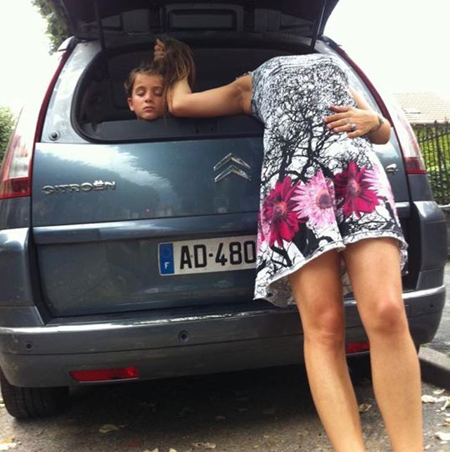 A une époque, je perdais la tête et coupais celle de mes enfants :) #santrucage #photorigolote