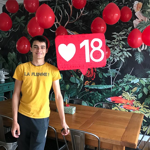L'émotion de voir ses enfants grandir 1 pinata des 18 ans de mon fils