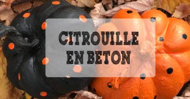 tuto citrouille en beton