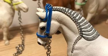 tuto licol chevaux élastique