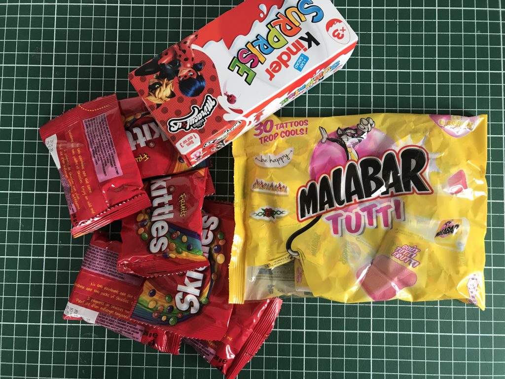 Bonbons malabar kinder skittles