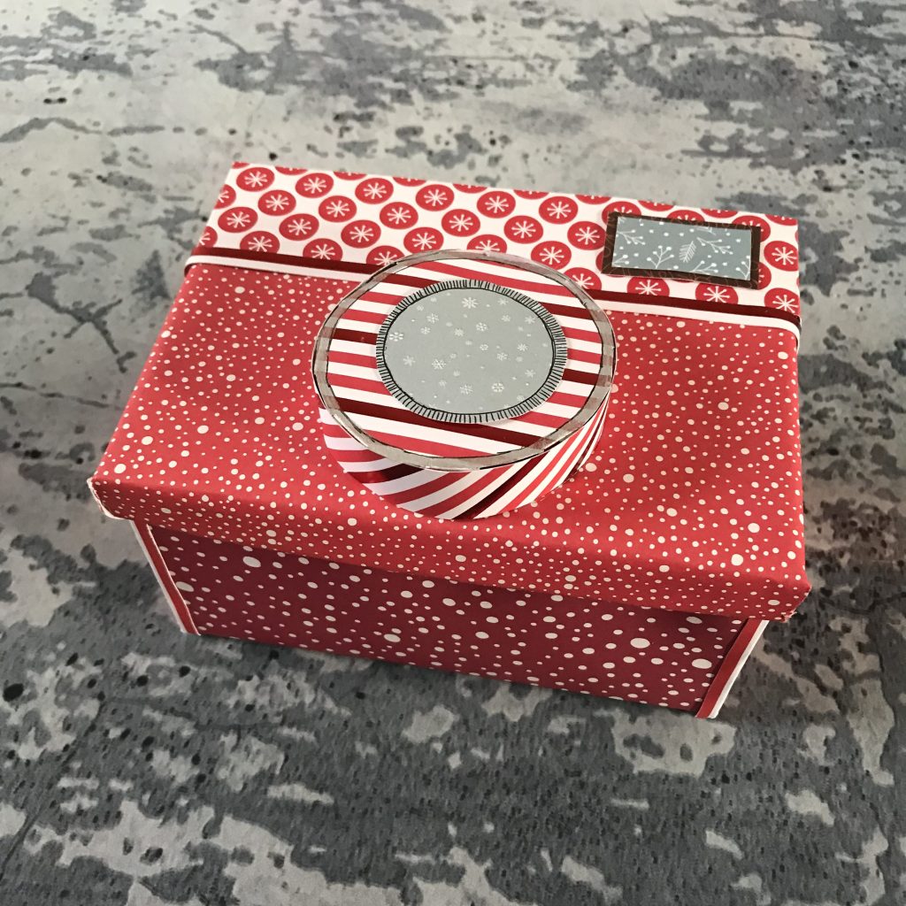 DIY camera paper box