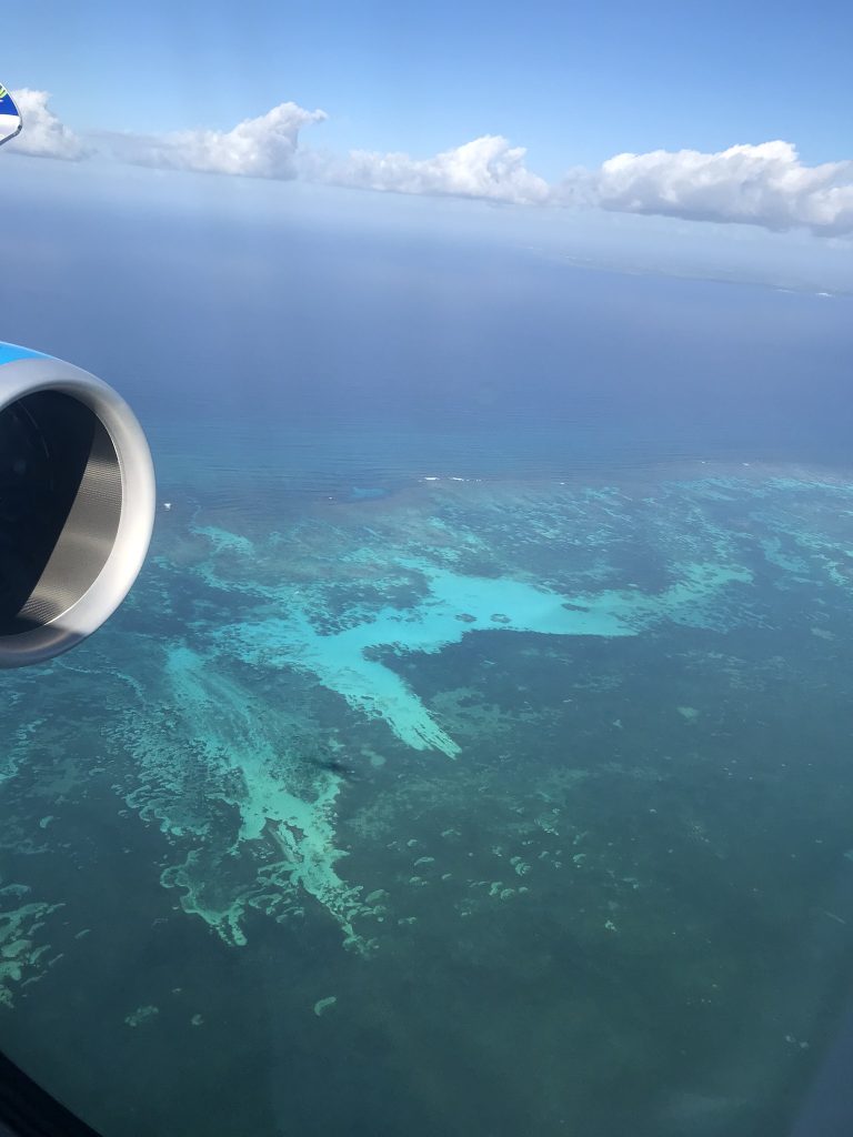 guadeloupe vue du ciel