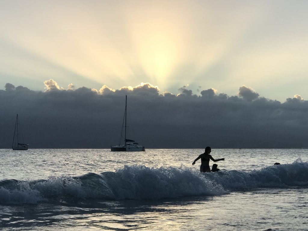 Voyage en Guadeloupe plage du gosier