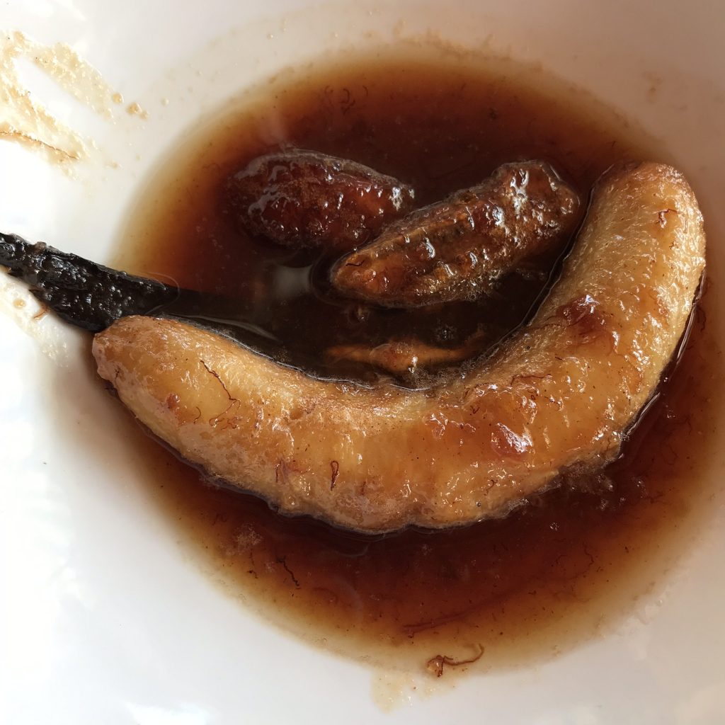 banane flambée délicieuse banane flambée