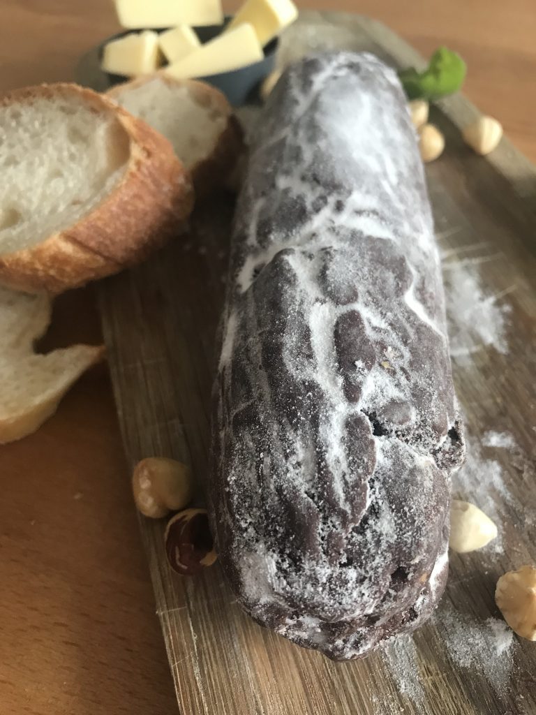 saucisson au chocolat : délicieux trompe-l'oeil