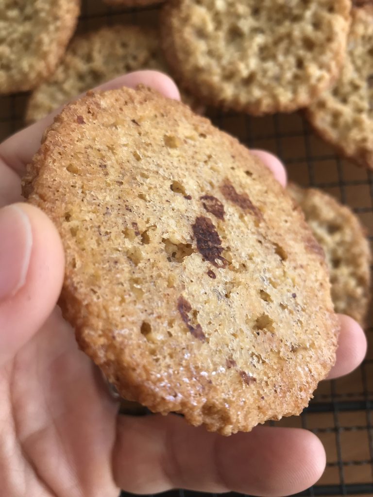 Biscuit côté pile