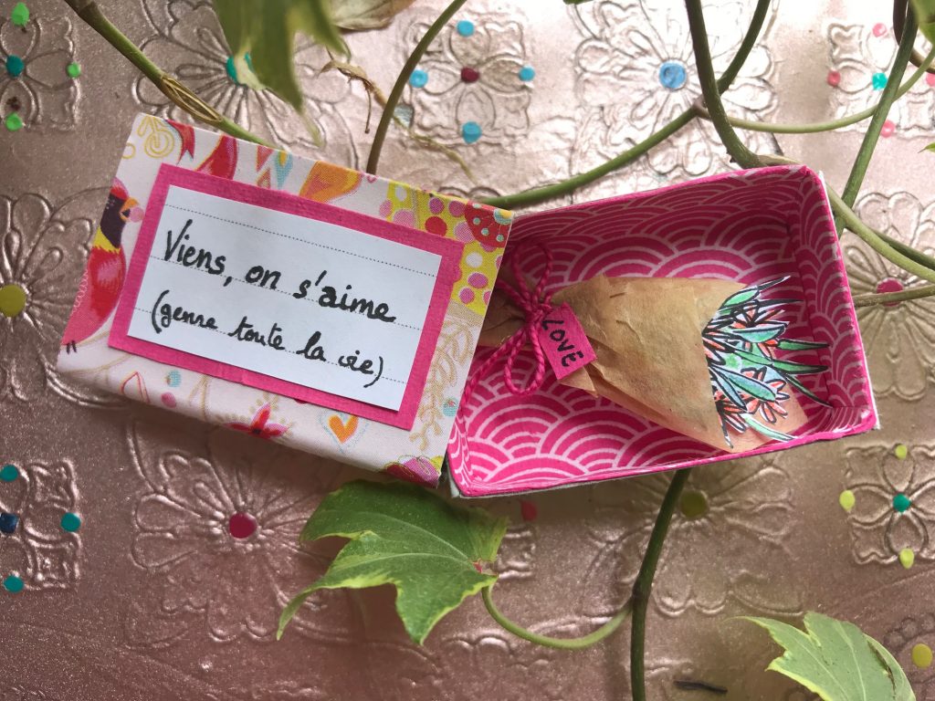 Envoyez des petites boites à message 21 carte saint valentin originale