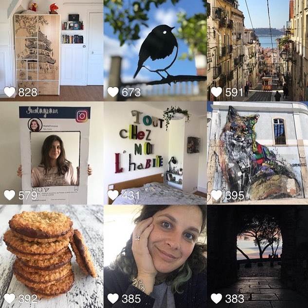 En avril, vous avez aimé l’armoire que j’ai décorée pour ma grande fille, les oiseaux de @metalbirdfrance, mon excursion à Lisbonne, les 17 ans de MaëllePrincesse, le mur olé olé de ma chambre, les cookies suédois dont je parle sur le blog et ma trombine qui se présente aux nouveaux venus sur mon compte. C’est bête, mais j’aime faire ce petit retour en arrière, mois par mois, de vos likes. Ca me dit des choses sur vous. Et puis ça me rassure aussi parfois, sur l’intérêt que vous trouvez à mes publications. Non pas que ça change quoi que ce soit sur ce que je raconte, c’est juste plaisant. Une joie affective primaire. Merci pour tout ça. #cilou2019