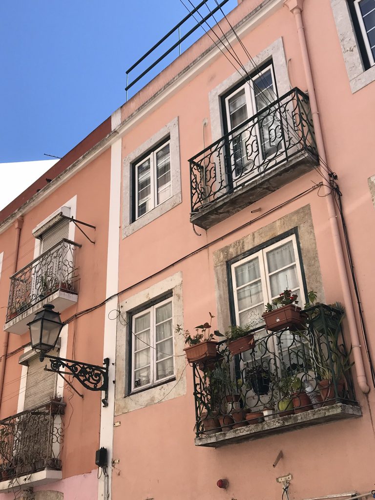 façade de Lisbonne