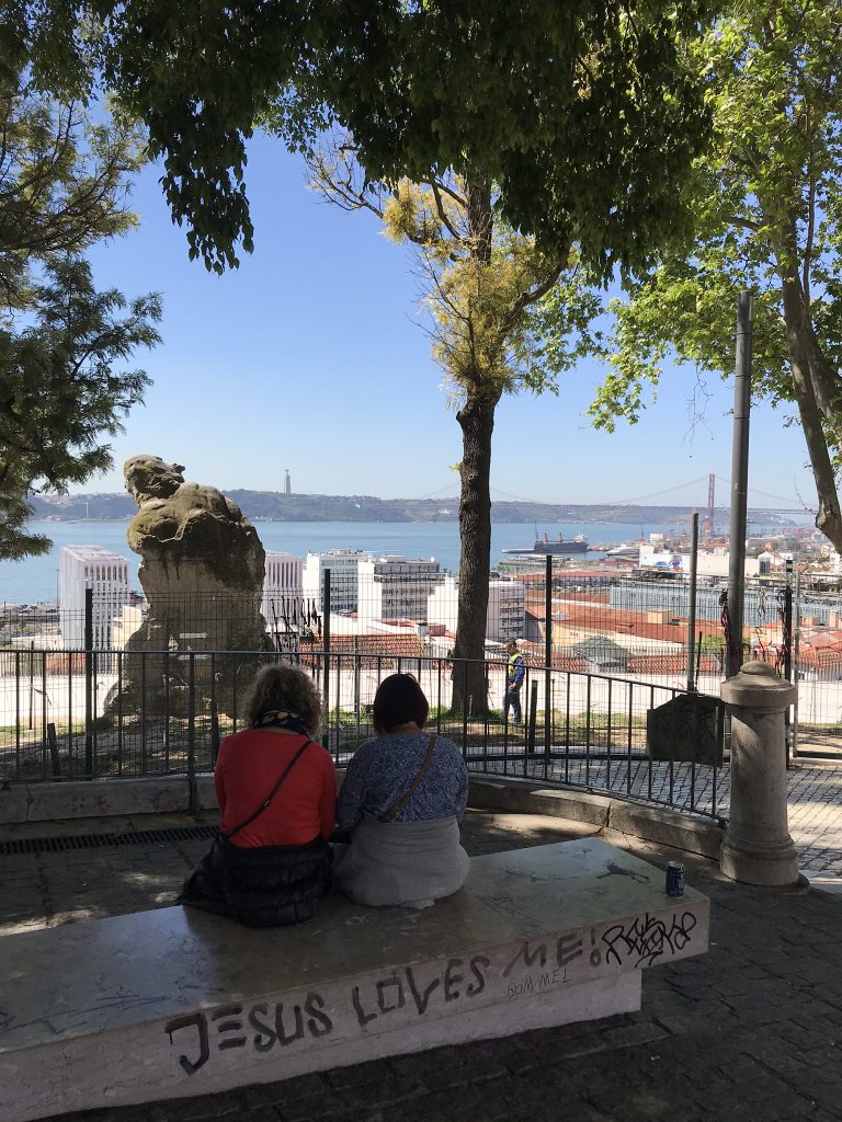 point de vue sur Lisbonne