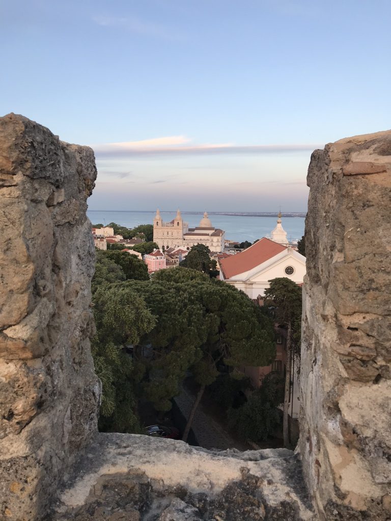 point de vue chateau saint george lisbonne