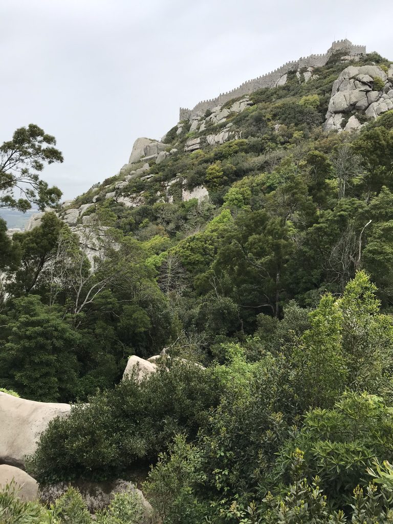 alentours de Lisbonne sintra chateau des maures