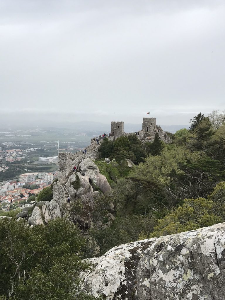 alentours de Lisbonne sintra chateau des maures