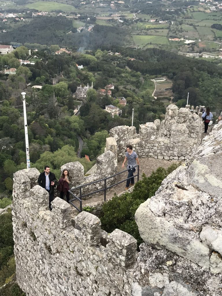 alentours de Lisbonne sintra chateau des maures