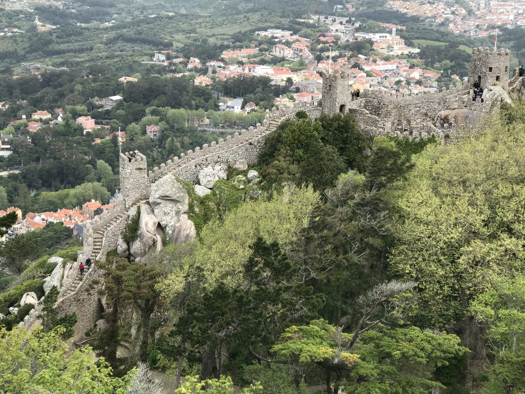 alentours de Lisbonne sintra chateau des maures