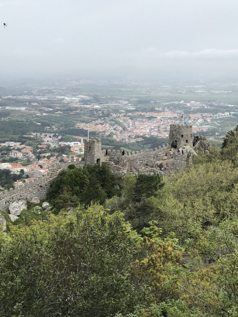 alentours de Lisbonne sintra chateau des maures