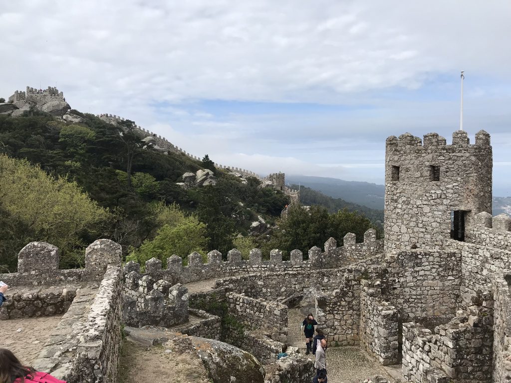 alentours de Lisbonne sintra chateau des maures