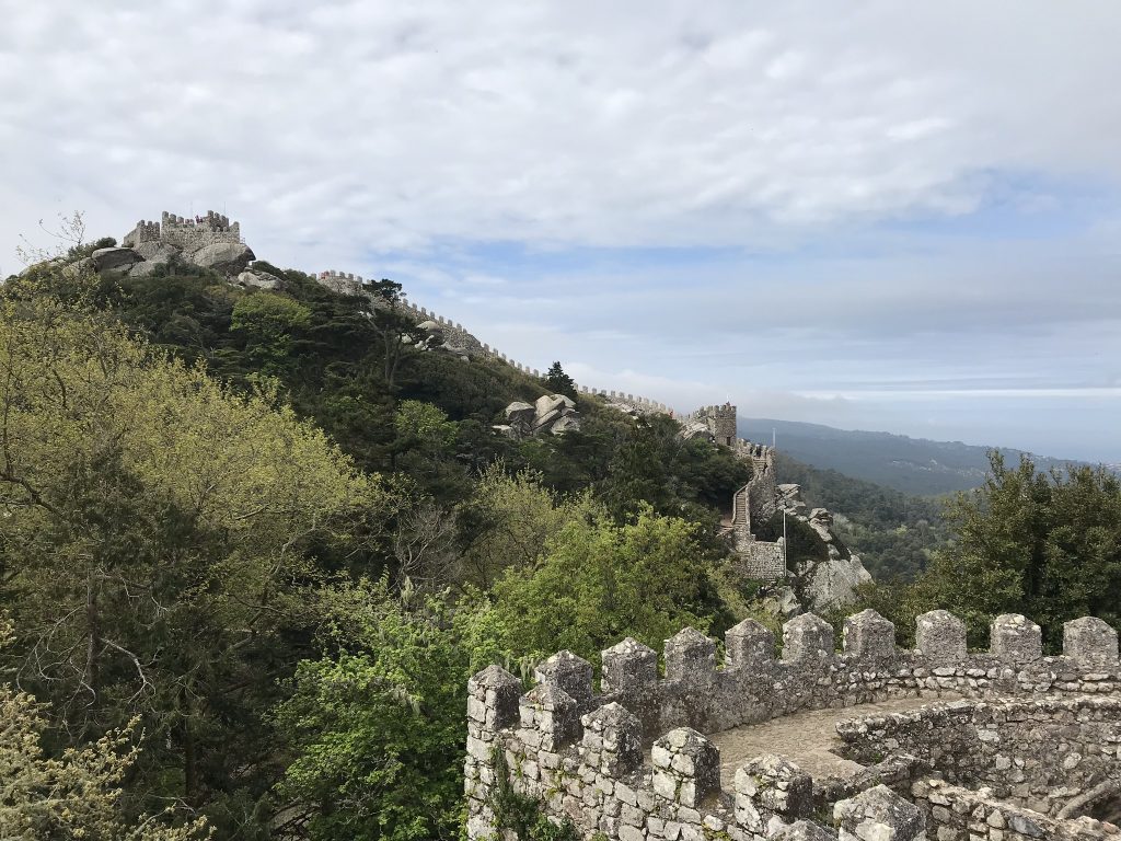 alentours de Lisbonne sintra chateau des maures