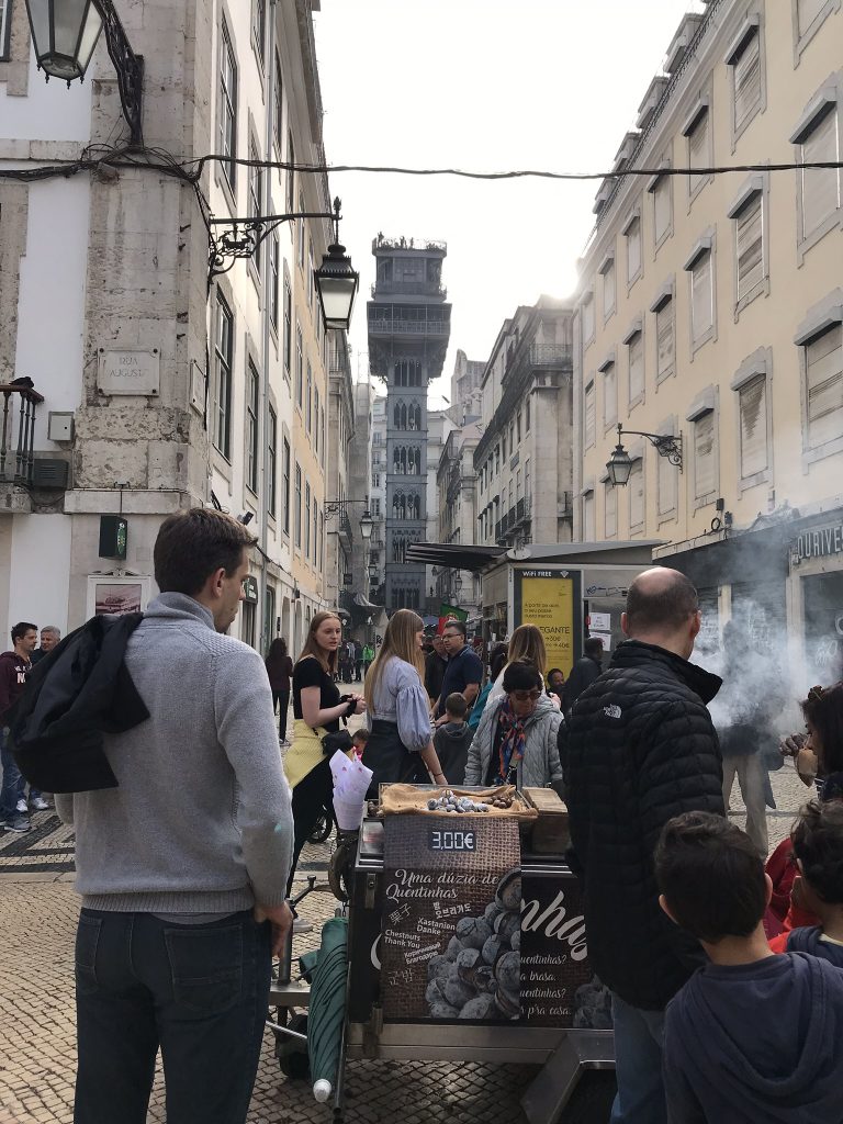 Lisbonne ascenseur de Santa Justa