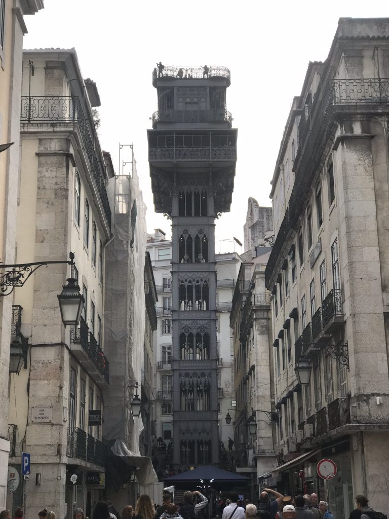 Lisbonne ascenseur de Santa Justa