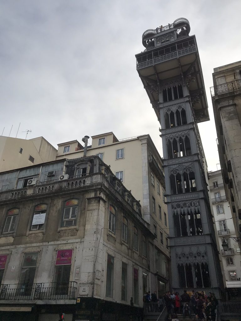 Lisbonne ascenseur de Santa Justa