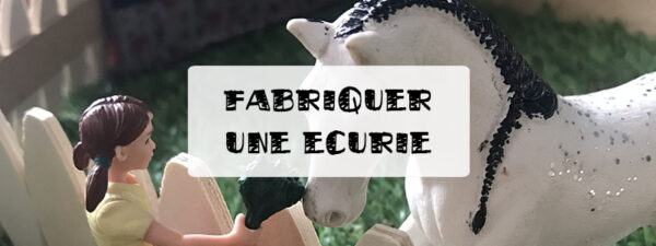 tuto pour fabriquer une écurie en carton