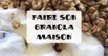 recette de granola maison