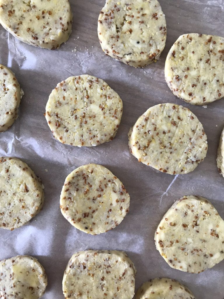 gâteaux apéro à la moutarde