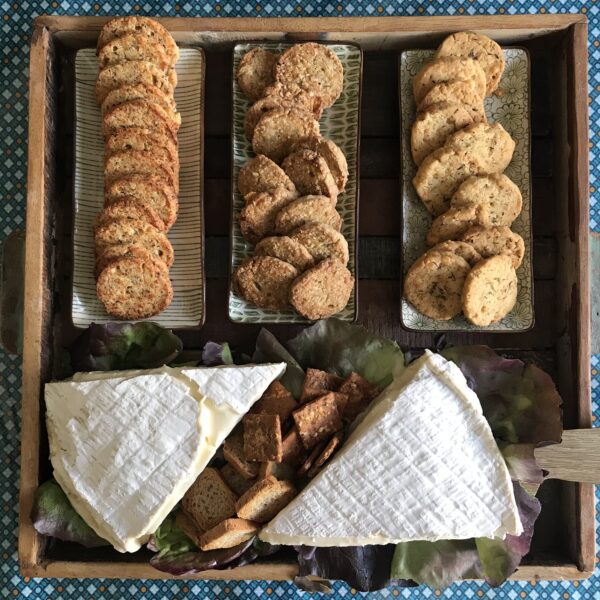 3 recettes de biscuits apéro maison