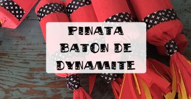 batons de dynamite pinata